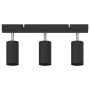 Foco de techo con focos Negro 38 x 5,5 x 16,5 cm Metal en Accesorios para iluminación | Comprar online en Foru.es