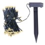 Tira de luces LED de Navidad energía solar blanco cálido de vidaXL, Luces de Navidad - Ref: Foro24-40698, Precio: 27,83 €, De...
