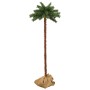 Palmera artificial con LED 210 cm de vidaXL, Arboles de navidad - Ref: Foro24-347635, Precio: 35,92 €, Descuento: %