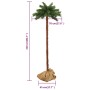 Palmera artificial con LED 210 cm de vidaXL, Arboles de navidad - Ref: Foro24-347635, Precio: 35,92 €, Descuento: %