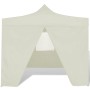 Cenador plegable con 4 paredes colore crema 3x3 m de vidaXL, Carpas y cenadores - Ref: Foro24-41464, Precio: 139,60 €, Descue...