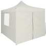 Cenador plegable con 4 paredes colore crema 3x3 m de vidaXL, Carpas y cenadores - Ref: Foro24-41464, Precio: 139,60 €, Descue...