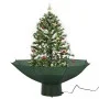 Árbol de Navidad con nieve con base en paraguas verde 75 cm de vidaXL, Arboles de navidad - Ref: Foro24-284331, Precio: 78,23...