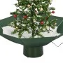 Árbol de Navidad con nieve con base en paraguas verde 75 cm de vidaXL, Arboles de navidad - Ref: Foro24-284331, Precio: 78,23...