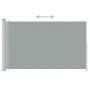Toldo lateral retráctil para patio gris 200x300 cm de vidaXL, Sombrillas - Ref: Foro24-313413, Precio: 94,59 €, Descuento: %