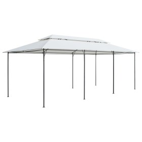 Cenador 600x298x270 cm blanco 180g/m² de vidaXL, Carpas y cenadores - Ref: Foro24-310072, Precio: 324,96 €, Descuento: %
