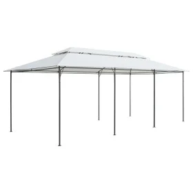 Cenador 600x298x270 cm blanco 180g/m² de vidaXL, Carpas y cenadores - Ref: Foro24-310072, Precio: 320,87 €, Descuento: %