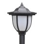 Lámparas solares de jardín con valla de cadena de vidaXL, Iluminación de exterior - Ref: Foro24-40868, Precio: 33,13 €, Descu...