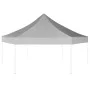 Carpa hexagonal desplegable azul oscuro 3,6x3,1 m de vidaXL, Carpas y cenadores - Ref: Foro24-42108, Precio: 176,48 €, Descue...