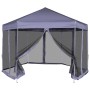 Carpa desplegable hexagonal 6 paredes blanco crema 3,6x3,1m de vidaXL, Carpas y cenadores - Ref: Foro24-42110, Precio: 227,71...