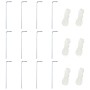 Carpa desplegable hexagonal 6 paredes blanco crema 3,6x3,1m de vidaXL, Carpas y cenadores - Ref: Foro24-42110, Precio: 227,71...