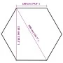 Carpa desplegable hexagonal 6 paredes laterales gris 3,6x3,1 m de vidaXL, Carpas y cenadores - Ref: Foro24-42111, Precio: 184...