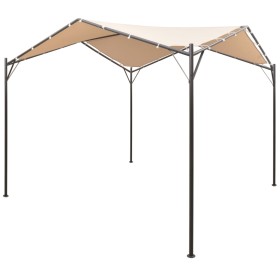 Cenador carpa 3x3 m de acero beige de vidaXL, Carpas y cenadores - Ref: Foro24-43168, Precio: 198,75 €, Descuento: %