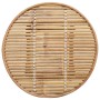 Mesa de bar para exterior redonda de bambú Ø55x100 cm en Mesas de jardín | Comprar online en Foru.es