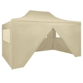 Carpa pleglable Pop-up con 4 paredes 3x4,5 m blanco crema de vidaXL, Carpas y cenadores - Ref: Foro24-42513, Precio: 171,54 €...