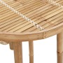 Conjunto de bar para exterior de 3 piezas plegable de bambú en Mesas de jardín | Comprar online en Foru.es