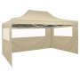 Carpa pleglable Pop-up con 4 paredes 3x4,5 m blanco crema de vidaXL, Carpas y cenadores - Ref: Foro24-42513, Precio: 164,17 €...