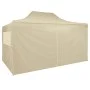 Carpa pleglable Pop-up con 4 paredes 3x4,5 m blanco crema de vidaXL, Carpas y cenadores - Ref: Foro24-42513, Precio: 171,54 €...