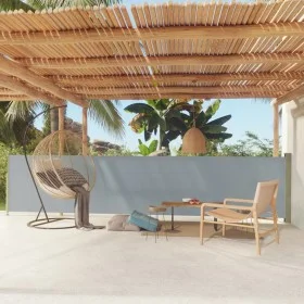 Toldo lateral retráctil de jardín gris 117x600 cm de vidaXL, Sombrillas - Ref: Foro24-317950, Precio: 99,56 €, Descuento: %