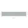 Toldo lateral retráctil de jardín gris 117x600 cm de vidaXL, Sombrillas - Ref: Foro24-317950, Precio: 99,56 €, Descuento: %