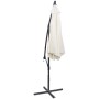 Sombrilla voladiza 3 m blanco arena de vidaXL, Sombrillas - Ref: Foro24-42202, Precio: 113,87 €, Descuento: %