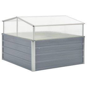 Invernadero 100x100x85 cm acero galvanizado gris de vidaXL, Maceteros y jardineras - Ref: Foro24-42406, Precio: 83,71 €, Desc...