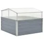 Invernadero 100x100x85 cm acero galvanizado gris de vidaXL, Maceteros y jardineras - Ref: Foro24-42406, Precio: 92,65 €, Desc...