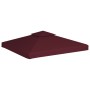 Toldo de cenador 2 niveles 310 g/m² 3x3 m burdeos de vidaXL, Cubiertas para carpas y cenadores - Ref: Foro24-44757, Precio: 5...