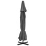 Sombrilla de jardín con palo de aluminio gris antracita 500 cm de vidaXL, Sombrillas - Ref: Foro24-44474, Precio: 260,97 €, D...
