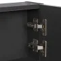 Mueble de baño con espejo LED 62x14x60 cm de vidaXL, Tocadores de baño - Ref: Foro24-325542, Precio: 142,31 €, Descuento: %