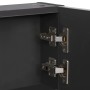 Mueble de baño con espejo LED 62x14x60 cm de vidaXL, Tocadores de baño - Ref: Foro24-325542, Precio: 145,50 €, Descuento: %