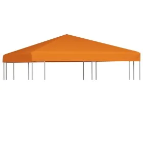 Toldo de cenador 310 g/m² 3x3 m naranja de vidaXL, Cubiertas para carpas y cenadores - Ref: Foro24-44780, Precio: 52,83 €, De...