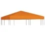 Toldo de cenador 310 g/m² 3x3 m naranja de vidaXL, Cubiertas para carpas y cenadores - Ref: Foro24-44780, Precio: 52,83 €, De...