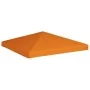 Toldo de cenador 310 g/m² 3x3 m naranja de vidaXL, Cubiertas para carpas y cenadores - Ref: Foro24-44780, Precio: 52,83 €, De...