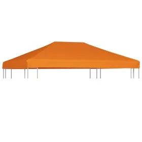 Toldo de cenador 310 g/m² 4x3 m naranja de vidaXL, Cubiertas para carpas y cenadores - Ref: Foro24-44786, Precio: 64,65 €, De...
