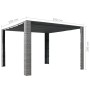 Cenador techo ratán sintético 300x300x200 cm gris y antracita de vidaXL, Carpas y cenadores - Ref: Foro24-44818, Precio: 315,...