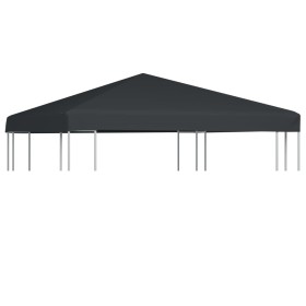 Toldo de cenador 310 g/m² 3x3 m gris de vidaXL, Cubiertas para carpas y cenadores - Ref: Foro24-44781, Precio: 72,04 €, Descu...