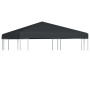 Toldo de cenador 310 g/m² 3x3 m gris de vidaXL, Cubiertas para carpas y cenadores - Ref: Foro24-44781, Precio: 72,04 €, Descu...