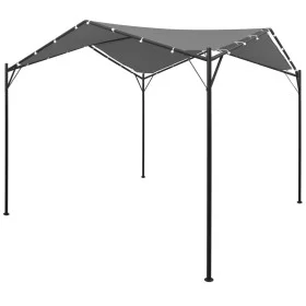 Cenador gris antracita 4x4 m de vidaXL, Carpas y cenadores - Ref: Foro24-44767, Precio: 230,93 €, Descuento: %