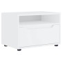 Mueble de TV VISNES blanco 60x40x38 cm madera de ingeniería en Muebles TV | Comprar online en Foru.es