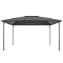 Cenador con tejado aluminio 4x3x2,6 m negro de vidaXL, Carpas y cenadores - Ref: Foro24-44643, Precio: 767,58 €, Descuento: %