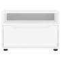 Mueble de TV VISNES blanco 60x40x38 cm madera de ingeniería en Muebles TV | Comprar online en Foru.es