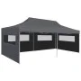 Carpa plegable Pop-up con paredes laterales 3x6 m antracita de vidaXL, Carpas y cenadores - Ref: Foro24-44966, Precio: 217,11...