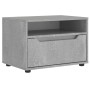 Mueble TV VISNES gris hormigón 60x40x38 cm madera ingeniería en Muebles TV | Comprar online en Foru.es