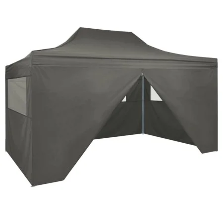 Carpa pleglable Pop-up con 4 paredes 3x4,5 m gris antracita de vidaXL, Carpas y cenadores - Ref: Foro24-44970, Precio: 188,87...