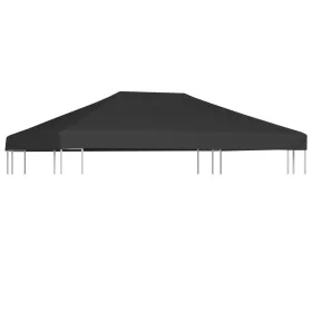 Toldo de cenador 310 g/m² 4x3 m gris de vidaXL, Cubiertas para carpas y cenadores - Ref: Foro24-44787, Precio: 81,95 €, Descu...