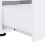 Mueble de TV VISNES blanco 100x40x38 cm madera de ingeniería en Muebles TV | Comprar online en Foru.es