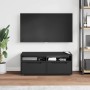 Mueble de TV VISNES negro 100x40x38 cm madera de ingeniería en Muebles TV | Comprar online en Foru.es