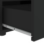 Mueble de TV VISNES negro 100x40x38 cm madera de ingeniería en Muebles TV | Comprar online en Foru.es