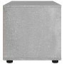 Mueble TV VISNES gris hormigón 100x40x38 cm madera ingeniería en Muebles TV | Comprar online en Foru.es
